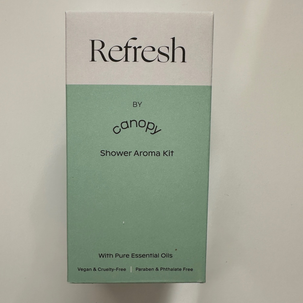 NIB Refresh by Canopy Shower Aroma Kit